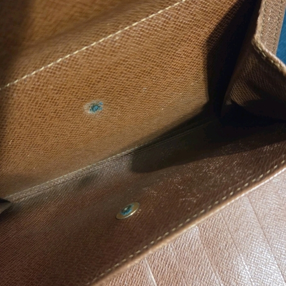 LOUIS VUITTON LV Monogram Canvas Leather Continental Clutch Wallet ( EUC) - Picture 16 of 17